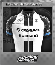 Series 1 - Card 7 of 11 - The Giant Shimano Jersey