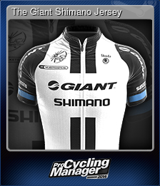 Series 1 - Card 7 of 11 - The Giant Shimano Jersey