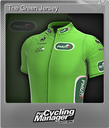 Series 1 - Card 3 of 11 - The Green Jersey
