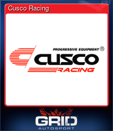 Series 1 - Card 1 of 10 - Cusco Racing