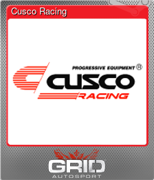 Series 1 - Card 1 of 10 - Cusco Racing