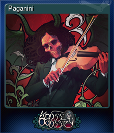 Series 1 - Card 1 of 8 - Paganini