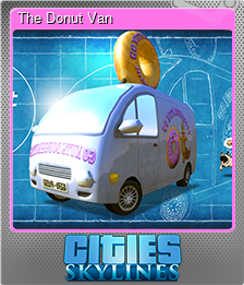 Series 1 - Card 1 of 6 - The Donut Van