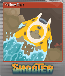 Series 1 - Card 2 of 6 - Yellow Dart