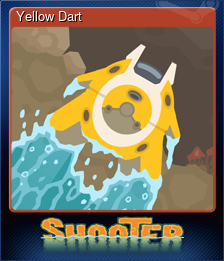 Series 1 - Card 2 of 6 - Yellow Dart