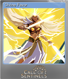 Series 1 - Card 9 of 10 - Divine Favor