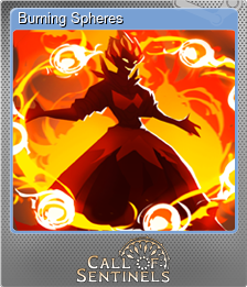 Series 1 - Card 2 of 10 - Burning Spheres