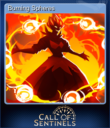 Series 1 - Card 2 of 10 - Burning Spheres