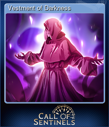 Series 1 - Card 1 of 10 - Vestment of Darkness
