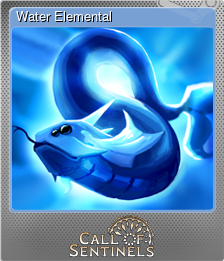 Series 1 - Card 10 of 10 - Water Elemental