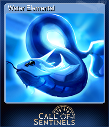 Series 1 - Card 10 of 10 - Water Elemental