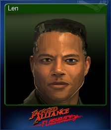 Series 1 - Card 9 of 10 - Len