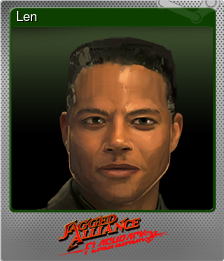 Series 1 - Card 9 of 10 - Len