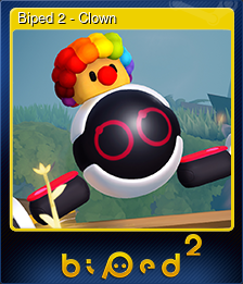 Series 1 - Card 2 of 5 - Biped 2 - Clown