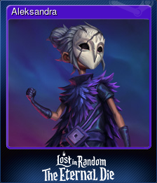 Series 1 - Card 2 of 6 - Aleksandra