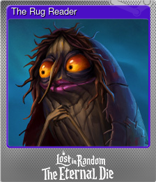 Series 1 - Card 6 of 6 - The Rug Reader