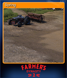 Series 1 - Card 5 of 8 - Spring