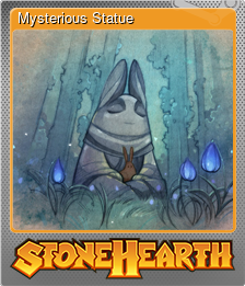 Series 1 - Card 6 of 6 - Mysterious Statue
