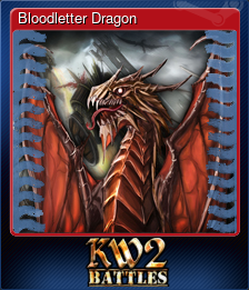 Series 1 - Card 1 of 6 - Bloodletter Dragon