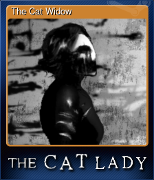 Series 1 - Card 9 of 9 - The Cat Widow