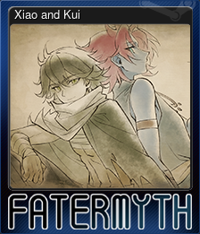 Series 1 - Card 5 of 7 - Xiao and Kui