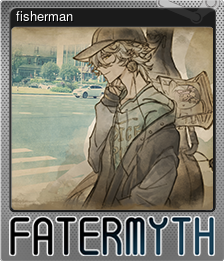Series 1 - Card 4 of 7 - fisherman