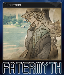 Series 1 - Card 4 of 7 - fisherman