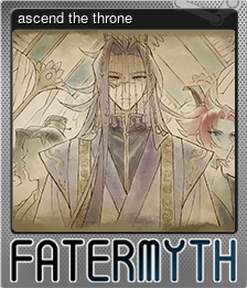 Series 1 - Card 1 of 7 - ascend the throne