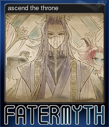 Series 1 - Card 1 of 7 - ascend the throne
