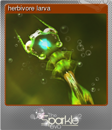 Series 1 - Card 1 of 6 - herbivore larva