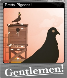 Series 1 - Card 3 of 6 - Pretty Pigeons!