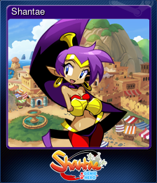 Series 1 - Card 9 of 10 - Shantae