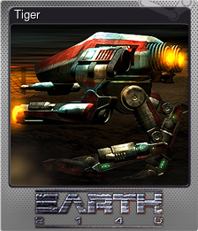 Series 1 - Card 4 of 5 - Tiger