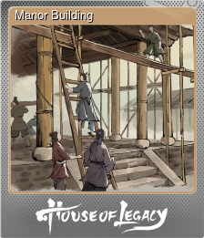 Series 1 - Card 7 of 8 - Manor Building