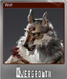 Series 1 - Card 5 of 6 - Wolf