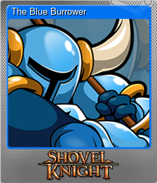 Series 1 - Card 1 of 8 - The Blue Burrower