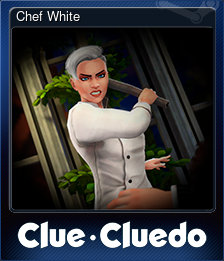 Series 1 - Card 4 of 6 - Chef White