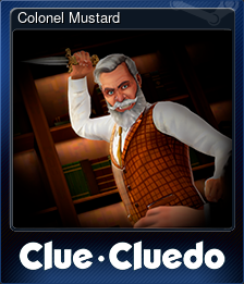 Series 1 - Card 3 of 6 - Colonel Mustard