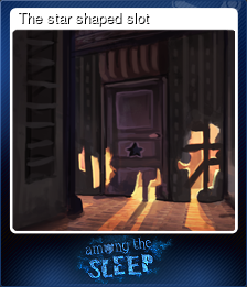 Series 1 - Card 2 of 6 - The star shaped slot