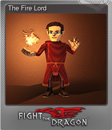 Series 1 - Card 3 of 7 - The Fire Lord