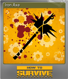Series 1 - Card 4 of 5 - Iron Axe