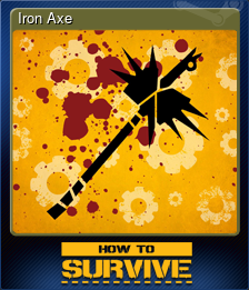 Series 1 - Card 4 of 5 - Iron Axe