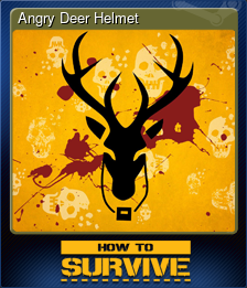 Series 1 - Card 5 of 5 - Angry Deer Helmet