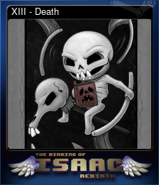 Series 1 - Card 5 of 13 - XIII - Death