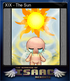 Series 1 - Card 11 of 13 - XIX - The Sun