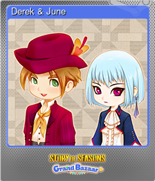 Series 1 - Card 2 of 6 - Derek & June