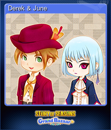 Series 1 - Card 2 of 6 - Derek & June