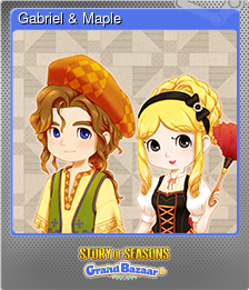 Series 1 - Card 3 of 6 - Gabriel & Maple