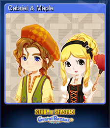 Series 1 - Card 3 of 6 - Gabriel & Maple