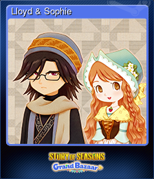 Series 1 - Card 5 of 6 - Lloyd & Sophie